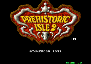 Prehistoric Isle 2 Title Screen